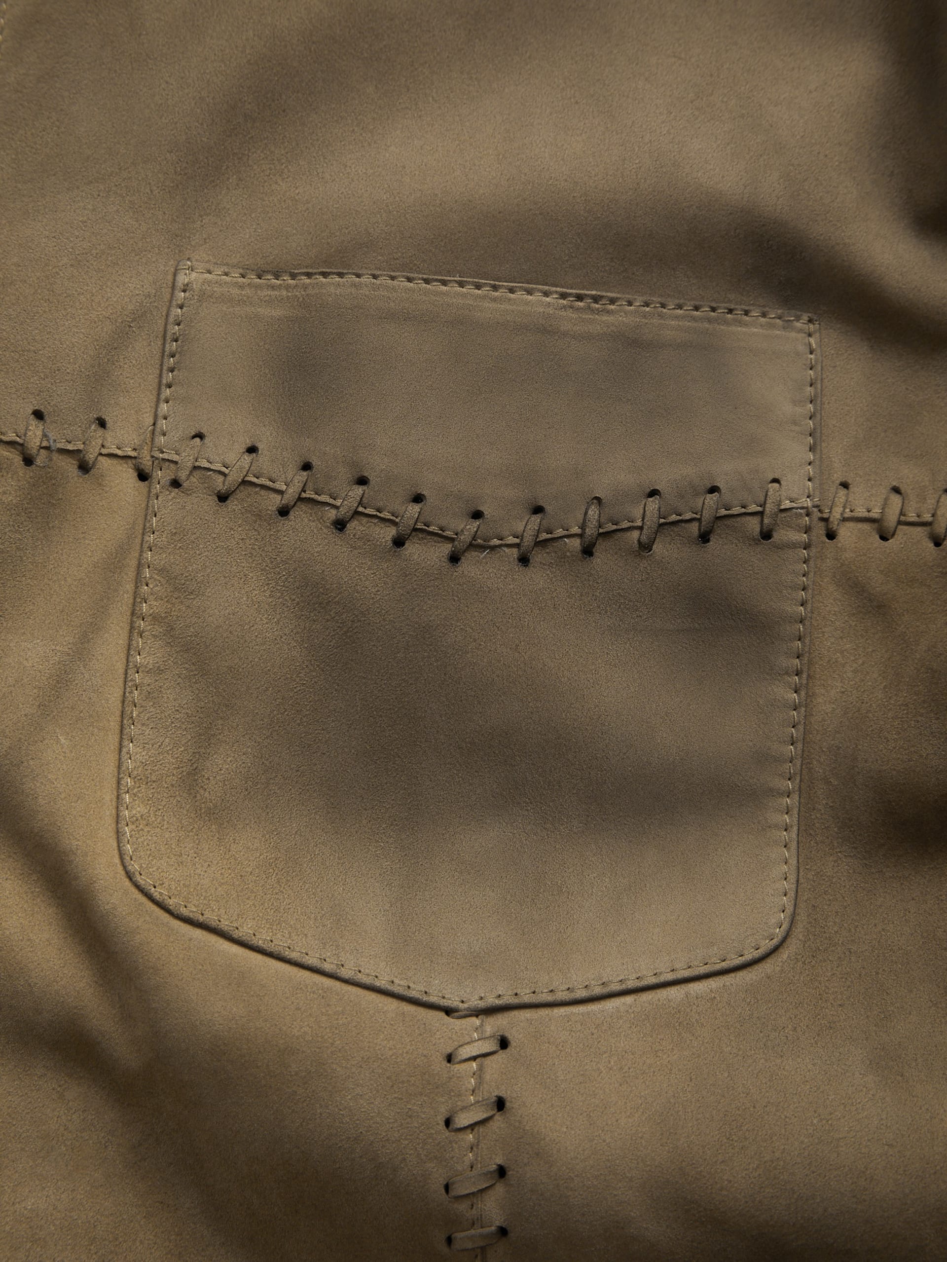 camisa de camurça lavada