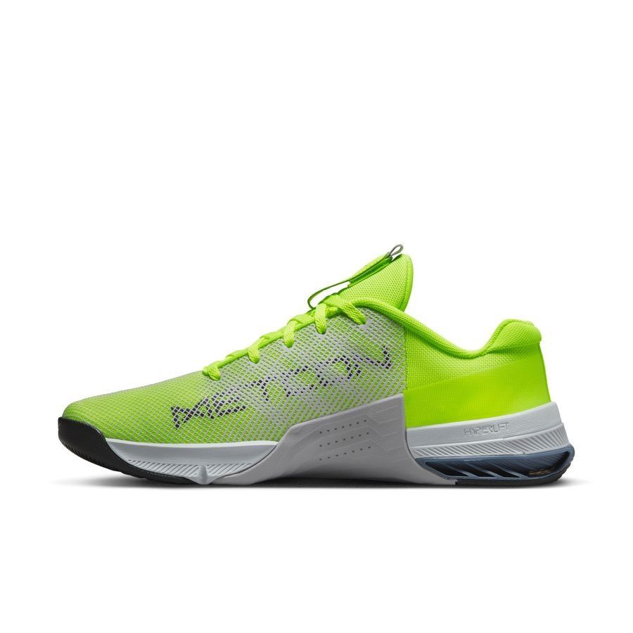 Nike Chaussures d'entraînement Metcon 8 - Jaune Fluo Bleu/Gris