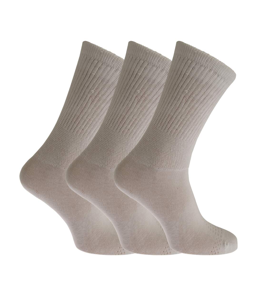 Chaussettes confort diabétiques - Femme (Blanc) - UTW472