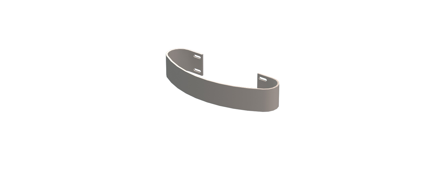 Eastbrook Preston / Berlini handdoekbeugel Antraciet 18,5cm