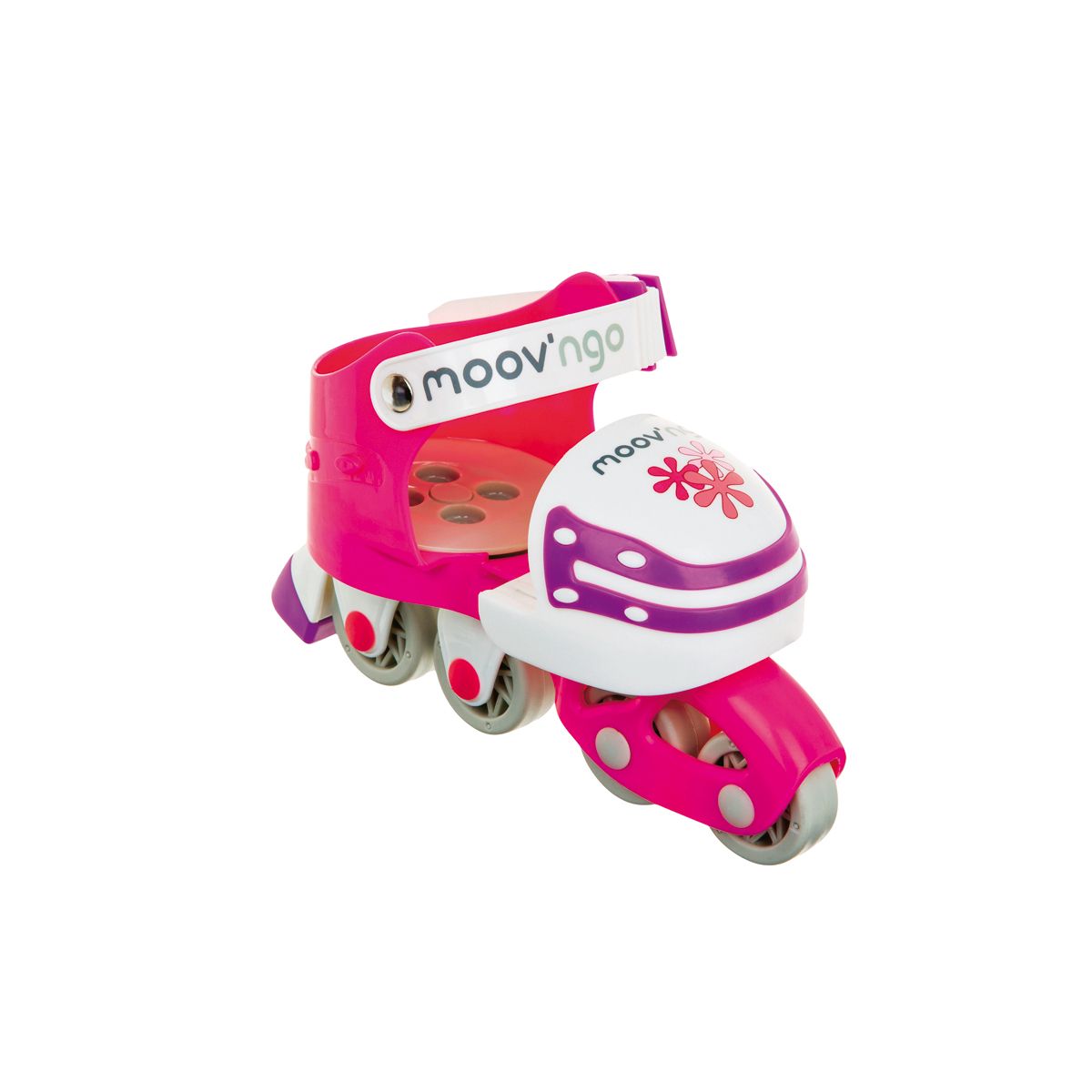 Premiers rollers évolutifs Rose Taille : 25/32