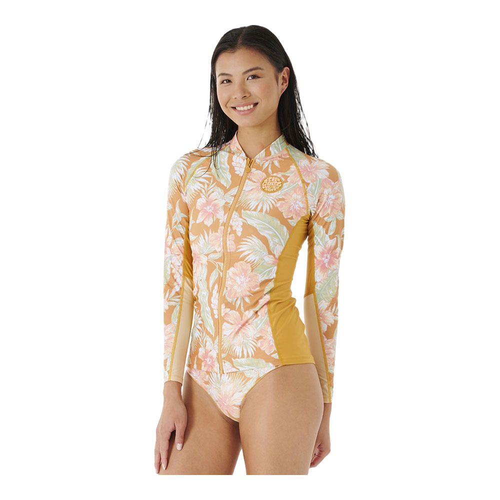 Rip Curl ALWAYS SUMMER UPF 50+ FZ - Combinaison bikini 1 mm Femme gold