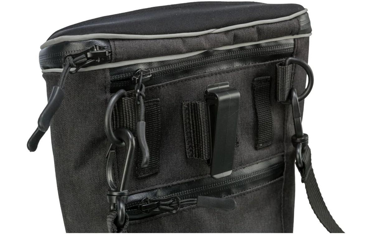 Snacktasche Duo Treat GrauZubehör Gassigehen