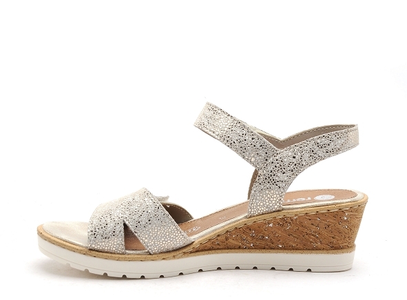 Remonte nu pieds talons femme r6252 or