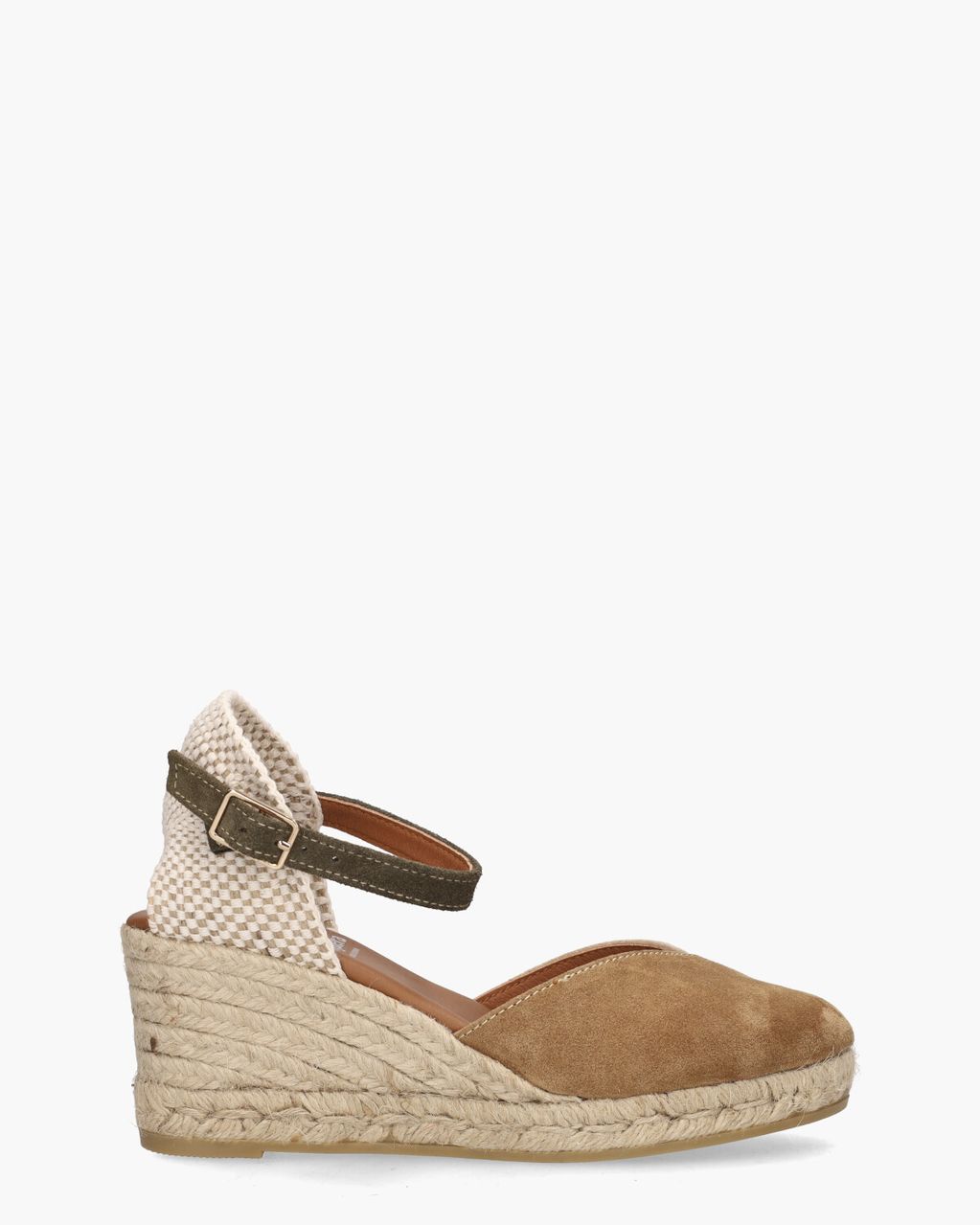 Viguera 2148 Beige/Bruin/Groen Damessandalen