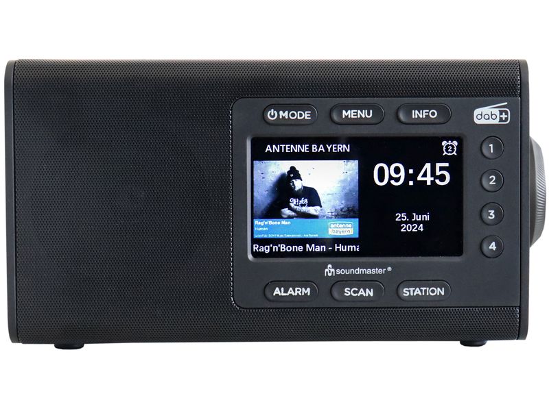 soundmaster DAB  Radio DAB900SW Schwarz DAB  Radio mit grossem Farbdisplay