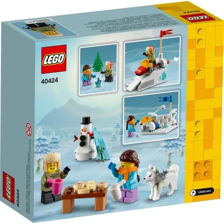 LEGO® Iconic 40424 Schneeballschlacht