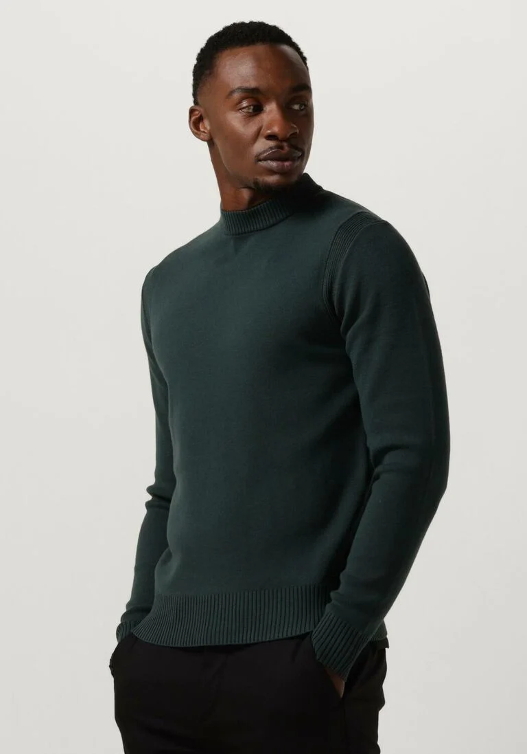 DSTREZZED groene dstrezzed trui fell mock neck