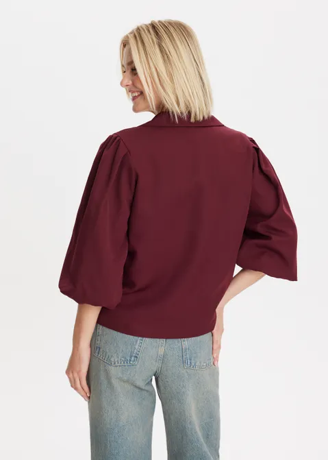 Korte blazer rood (BORD)