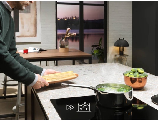 ELECTROLUX - Plaque induction LIT60342CW/1, Série 300, 3 foyers,