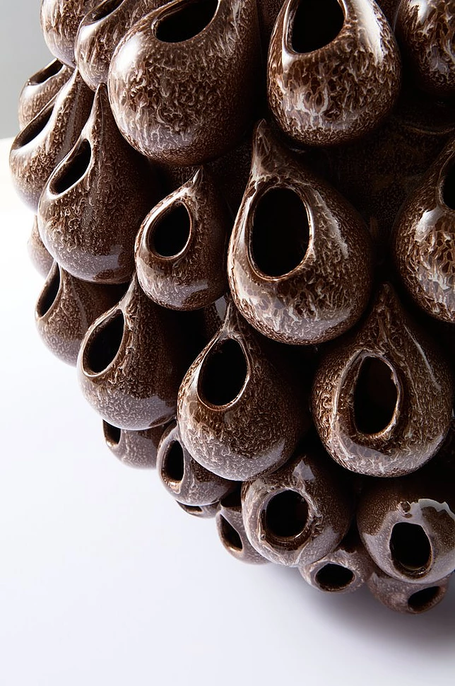 BLOWFISH vase høyde 31 cm