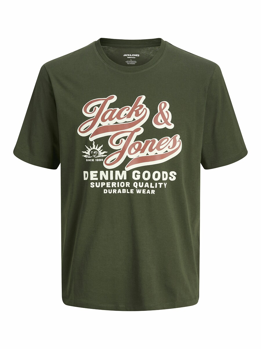 JACK & JONES JUNIOR<br>Camiseta de manga curta com estampa na frente