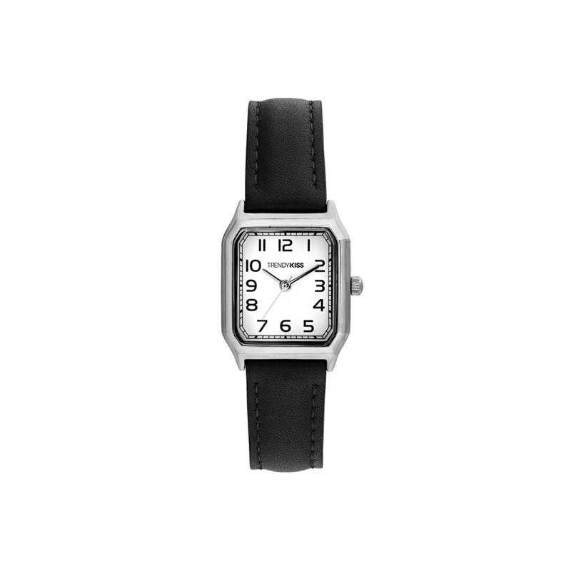 Montre femme analogique Trendy Kiss - Bracelet cuir véritable de vachette - Eugénie