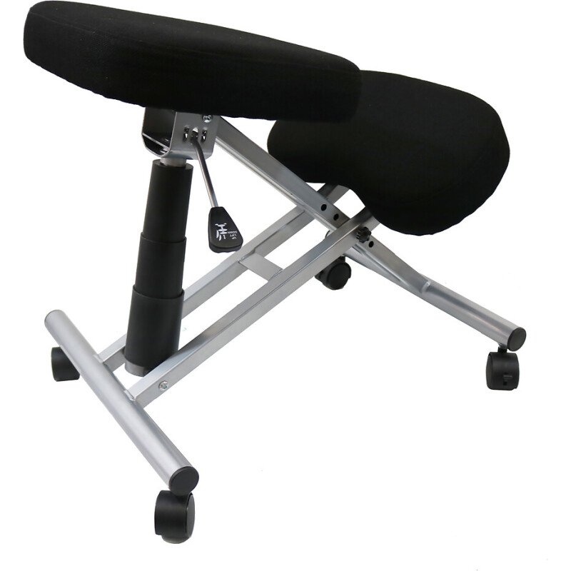 Siège ergonomique assis genoux Unilux Ergo Leg, noir