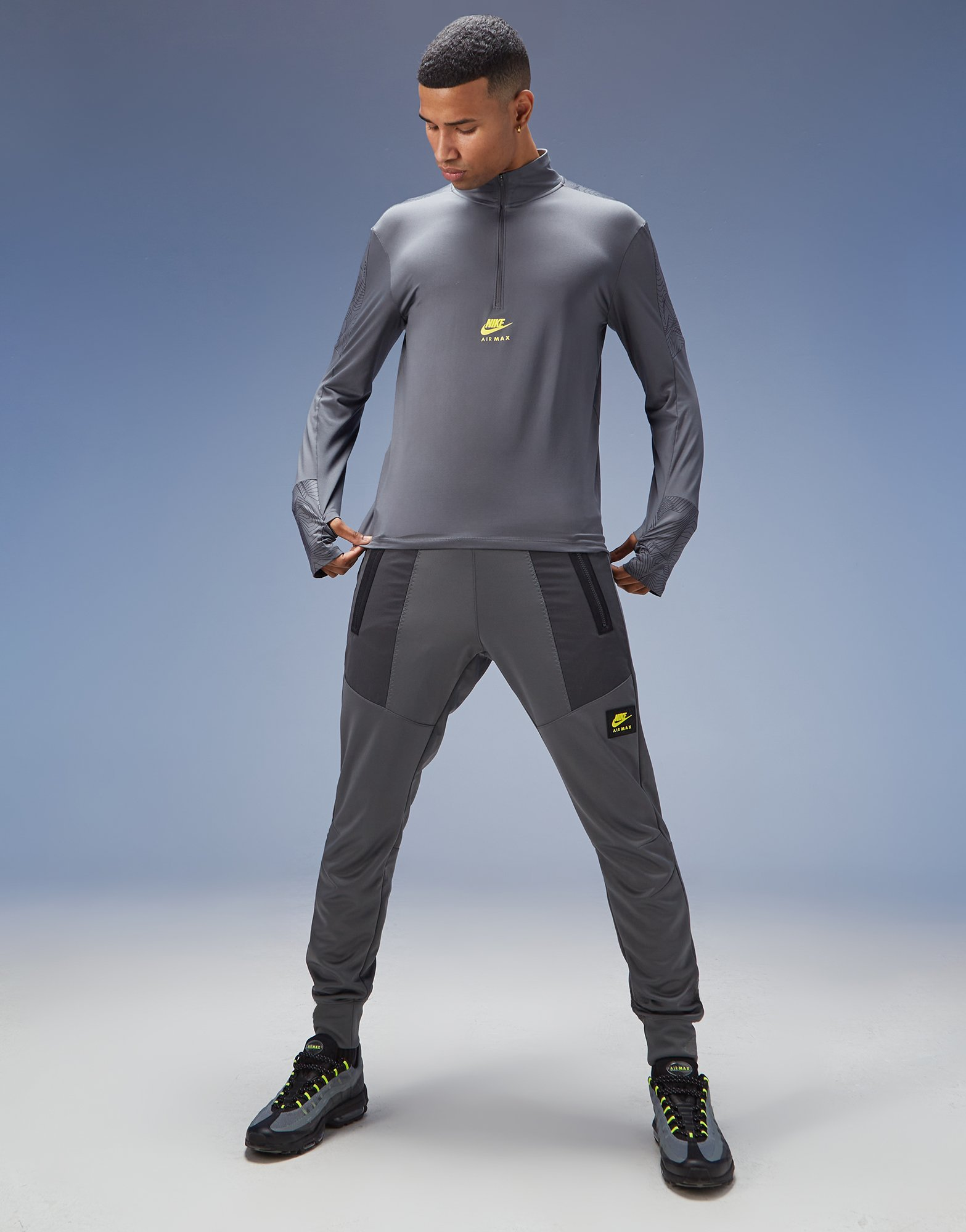 Nike Haut Zippé Air Max Performance Homme
