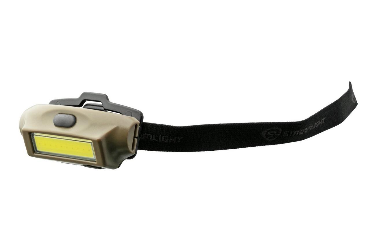 Streamlight Bandit, Coyote, 180 lumen, oplaadbare hoofdlamp met wit/rood licht
