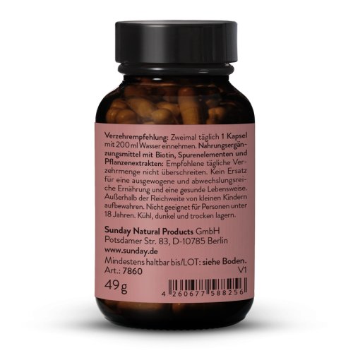 Sunday Natural Products  HaarwurzelTesto Balance