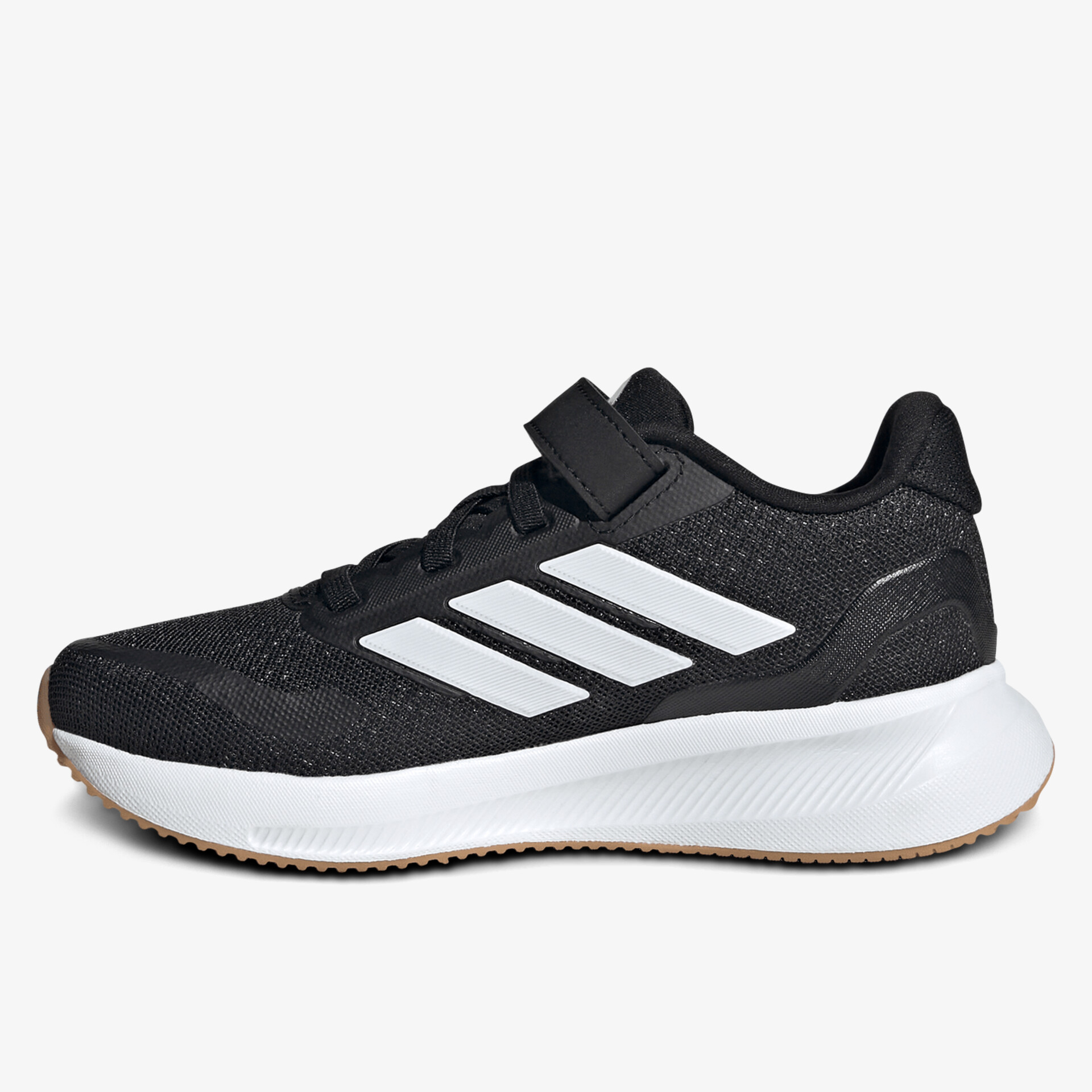 adidas RUNFALCON 5 EL C Kinder Sportschuhe schwarz