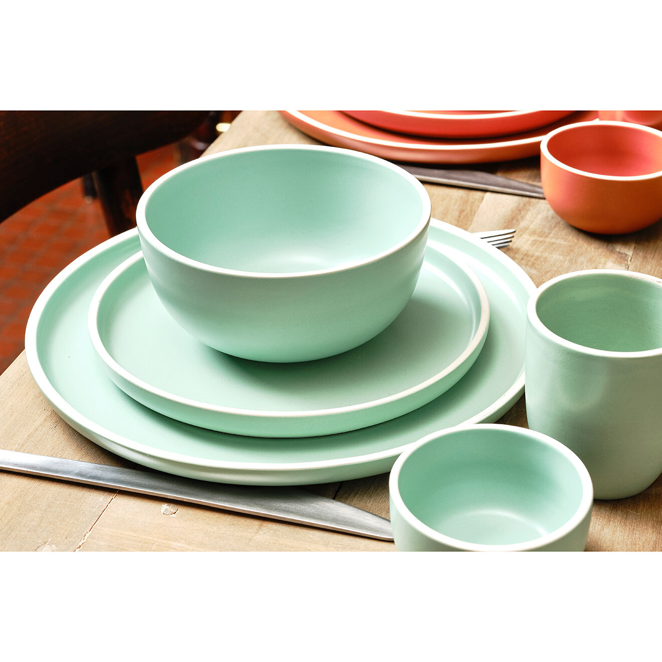 Bjorn 6 Mugs Origin Jade - 20 cl