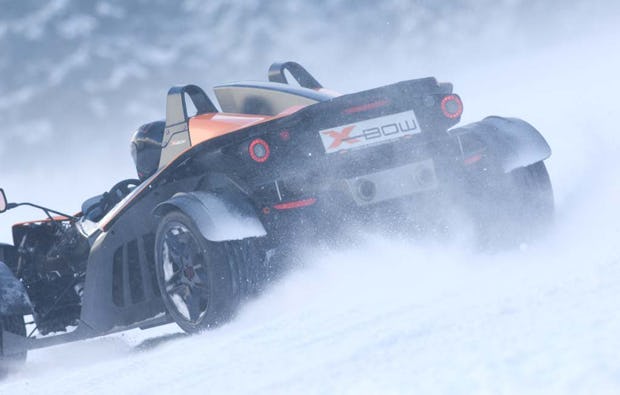 KTM X-BOW Wintercup Goldeck als Geschenkidee