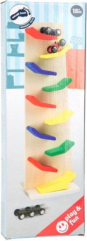 Small Foot - Houten Zigzag Autobaan Tore - 4dlg.