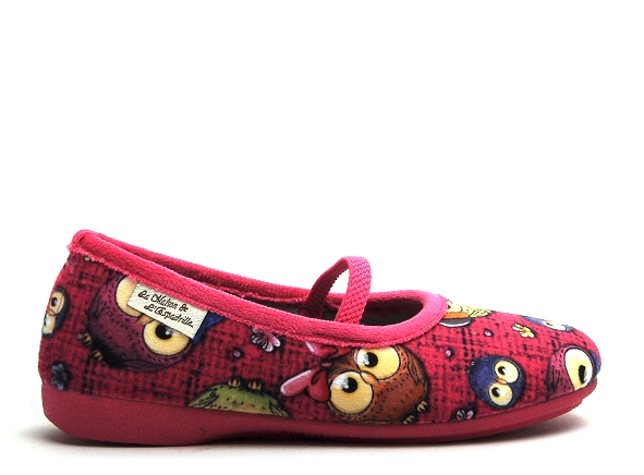 La maison de l espadrille chaussons enfant 6327 rose