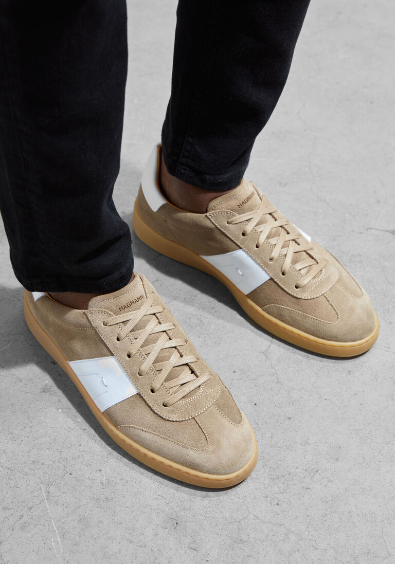 taupe magnanni lage sneakers 25851 sue