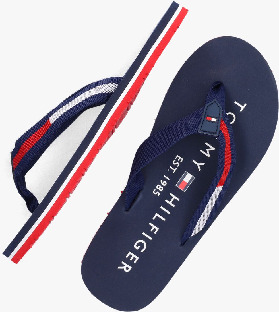 TOMMY HILFIGER blauwe tommy hilfiger teenslippers 30983