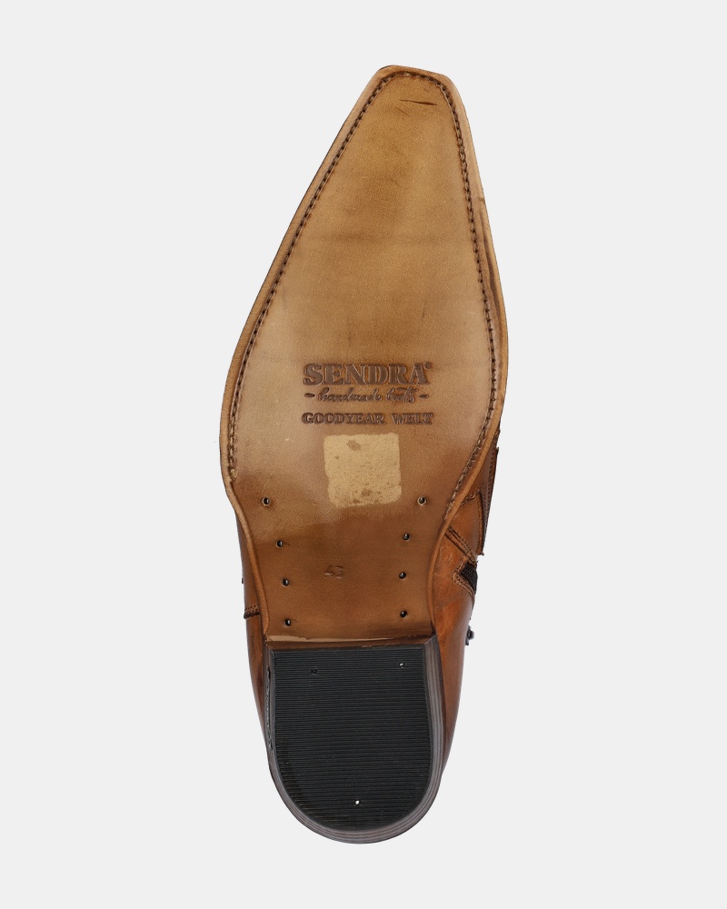 Sendra 11783 Mimo Rits- & gesloten boots  - cognac