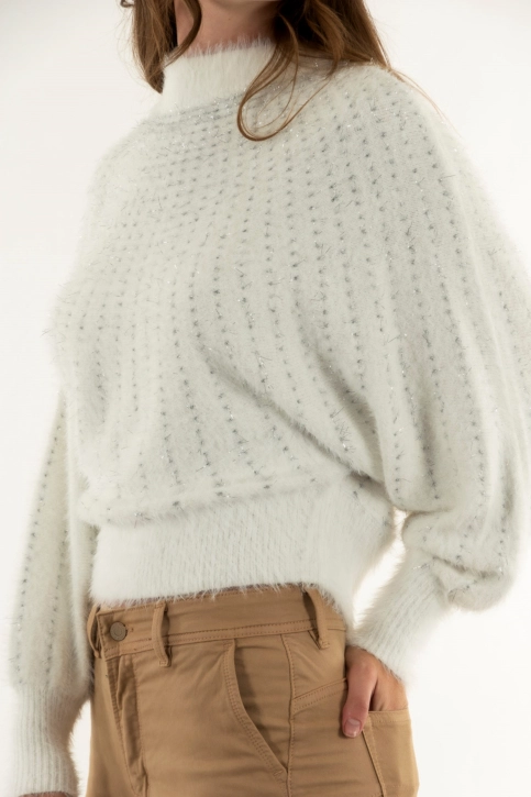 Pull hiver molly bracken la1605ch blanc