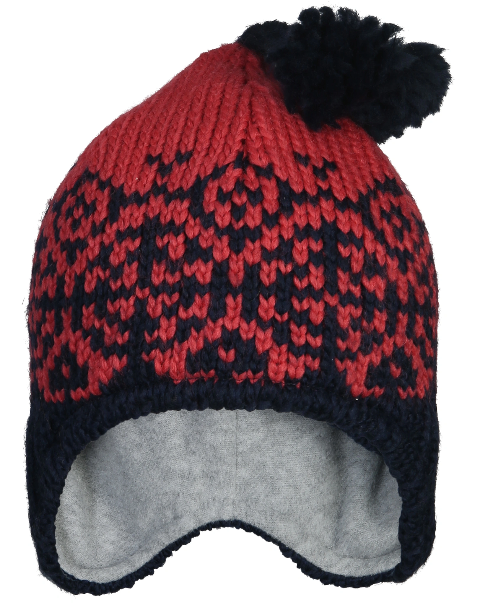 Strickmütze PEPPI in navy/rose
