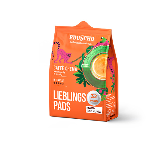 Eduscho Lieblingspads Caffè Crema - 32 Pads