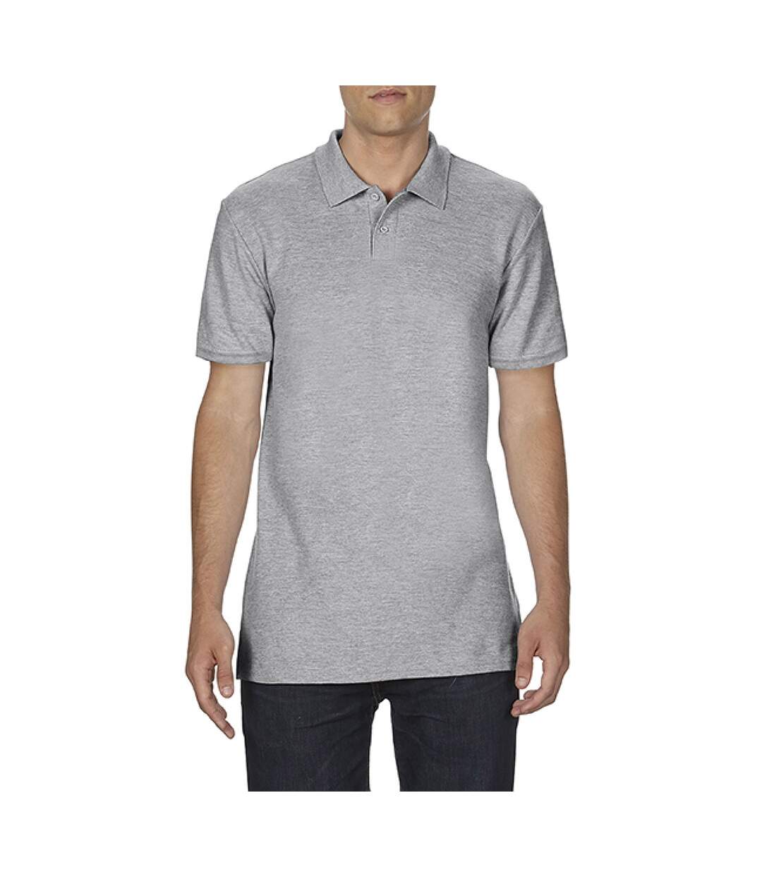 Gildan Softstyle - Polo - Homme (Gris clair) - UTBC3718