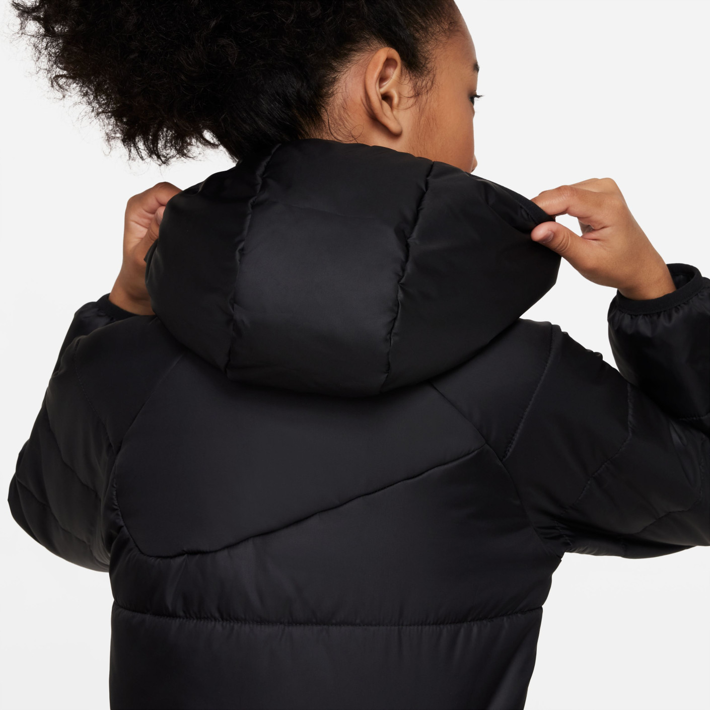 Nike Therma-Fit Academy Pro Herfstjas Kids Zwart Wit
