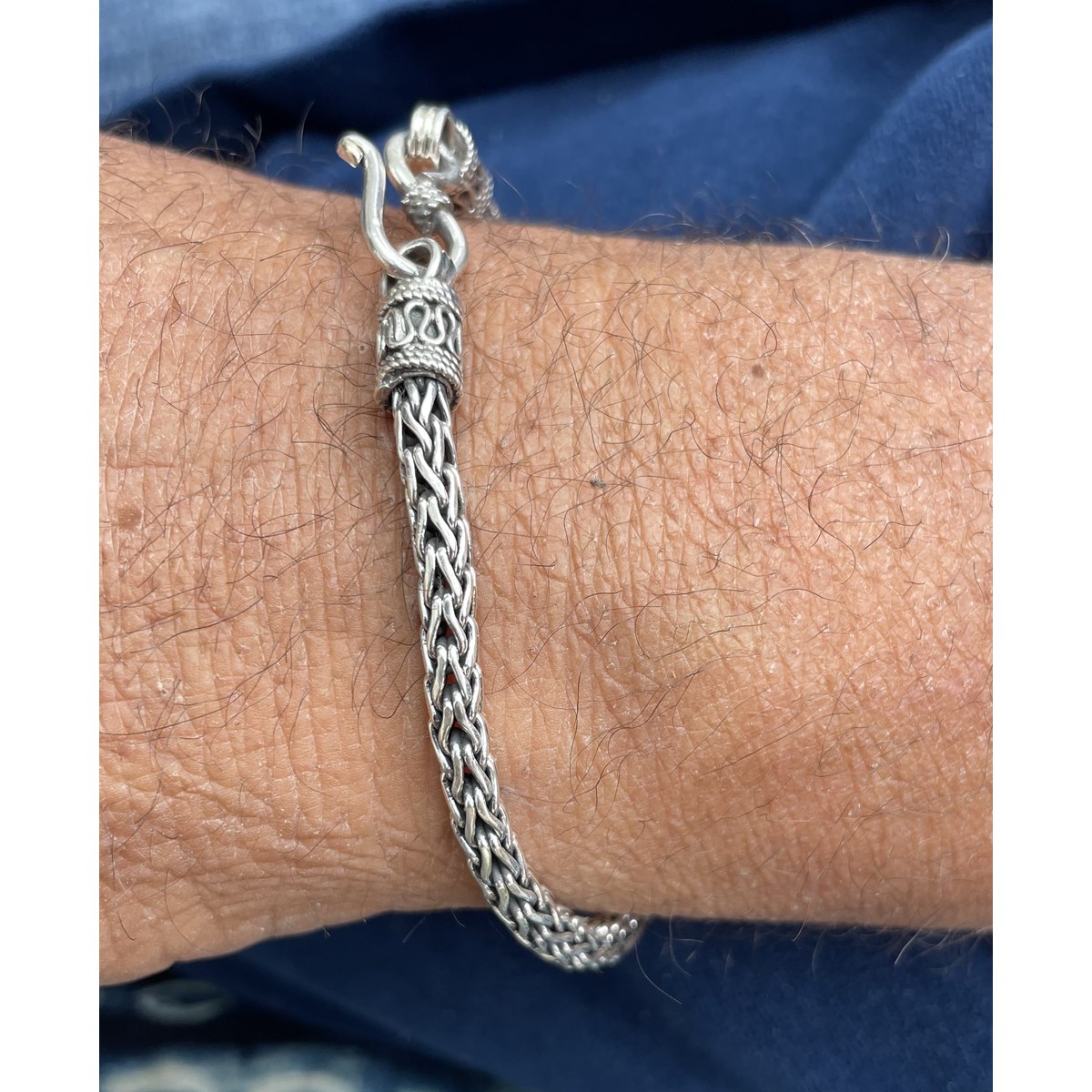 Bracelet style Balinais en argent