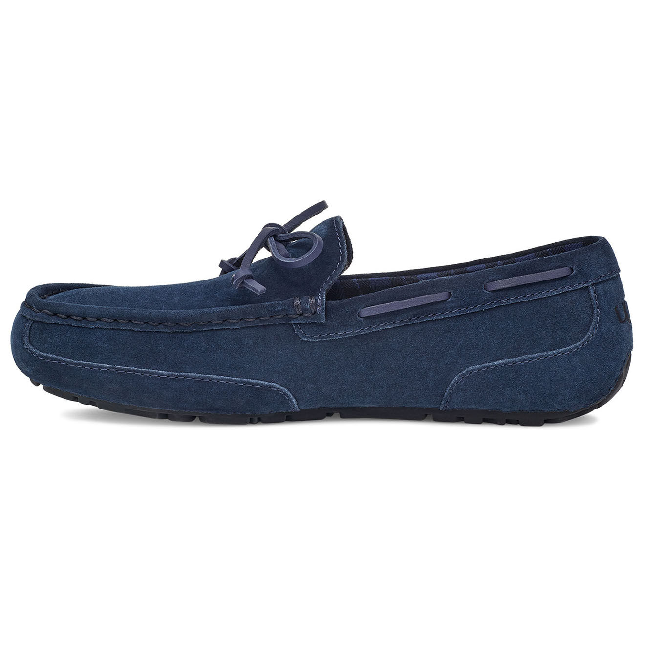 Ugg Mocasins chester en Velours de Cuir Chester Plaid marine