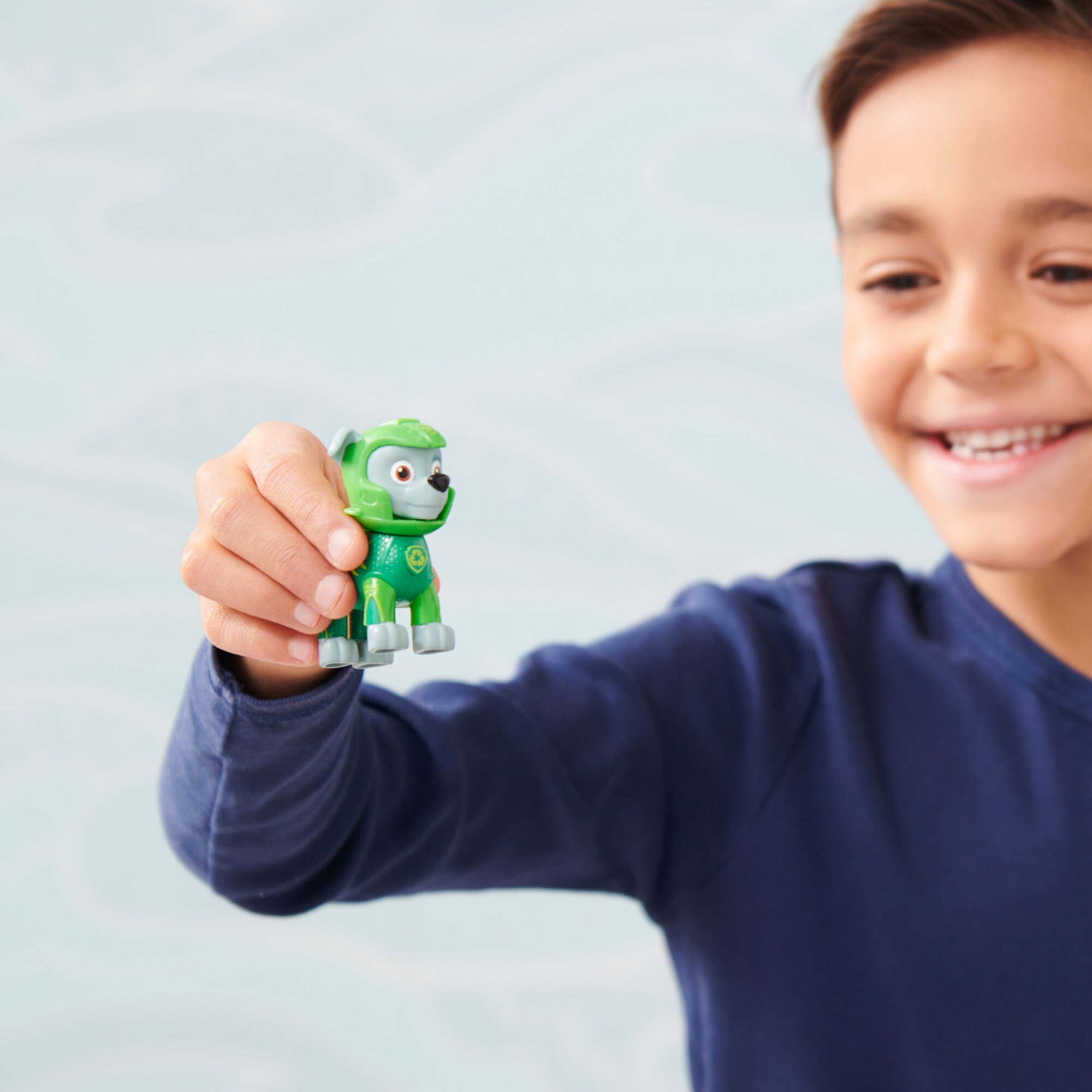 Spin Master Spielfigur Paw Patrol Aqua Pups - Hero Pups-Set mit Rocky-Welpenfigur und Sägefisch-Figur
