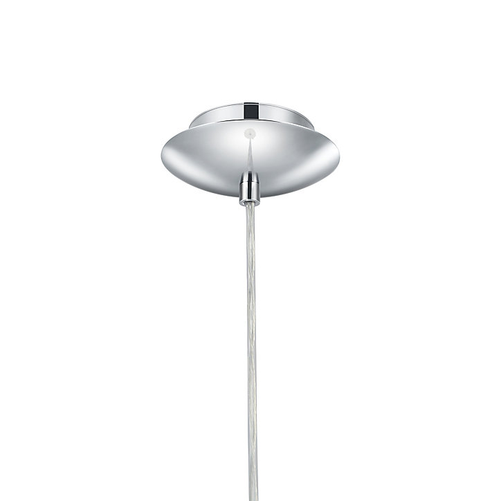 Suspension Dimonika E27 IP20 Blanc et argent