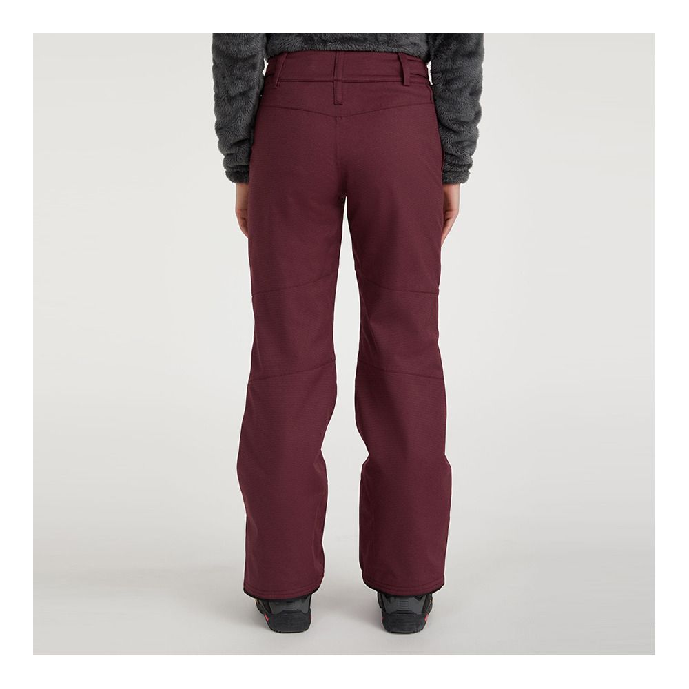 O'Neill STAR MELANGE - Pantalon ski Femme windsor wine