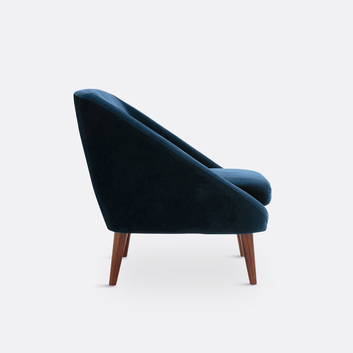 LA REDOUTE INTERIEURS<br>Poltrona em veludo, Séméon