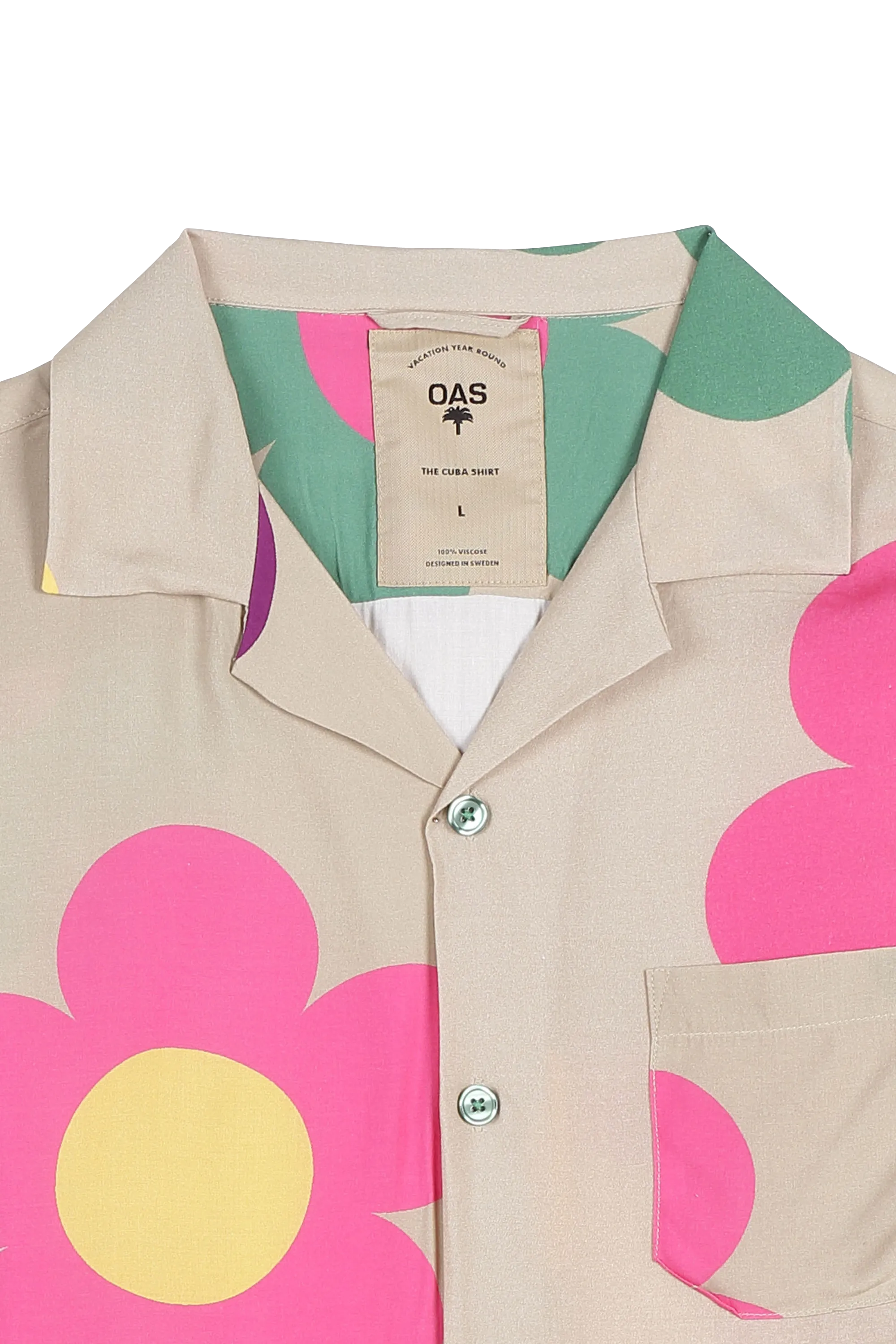 OAS COMPANY Chemise DAISY SHIRT Beige
