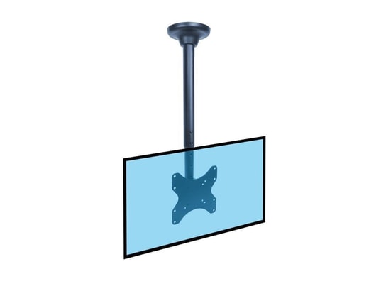 KIMEX - Support plafond écran TV 23''-42'', Hauteur réglable 56-91cm