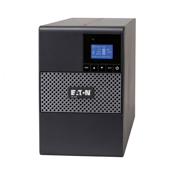 UPS Bateria interativa de chumbo-ácido Sai Eaton 680W 2x12V LCD 6 saídas proteção sinusoidal