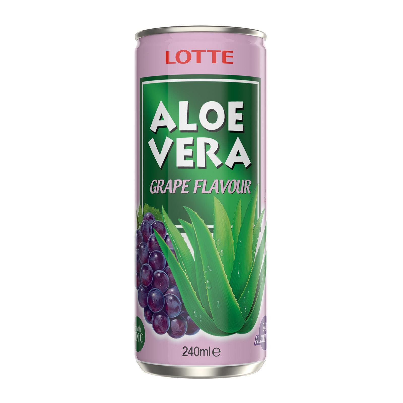 Lotte Aloe Vera Drink Traube