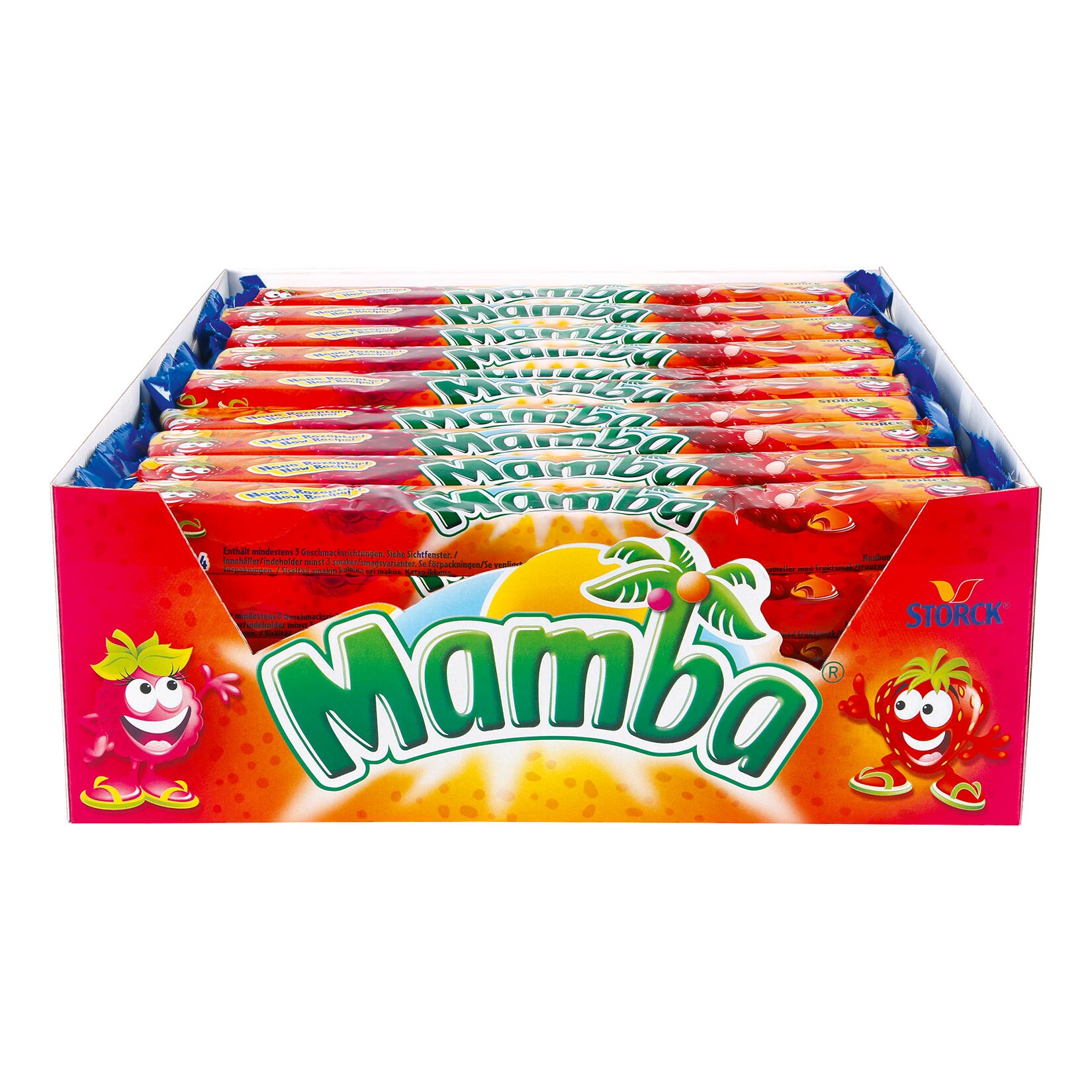 Mamba Kaubonbons 106 g, 50er Pack