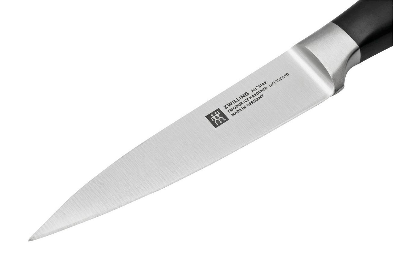 Zwilling All Star 1022778, 2-delige messenset, koksmes en officemes, zilver