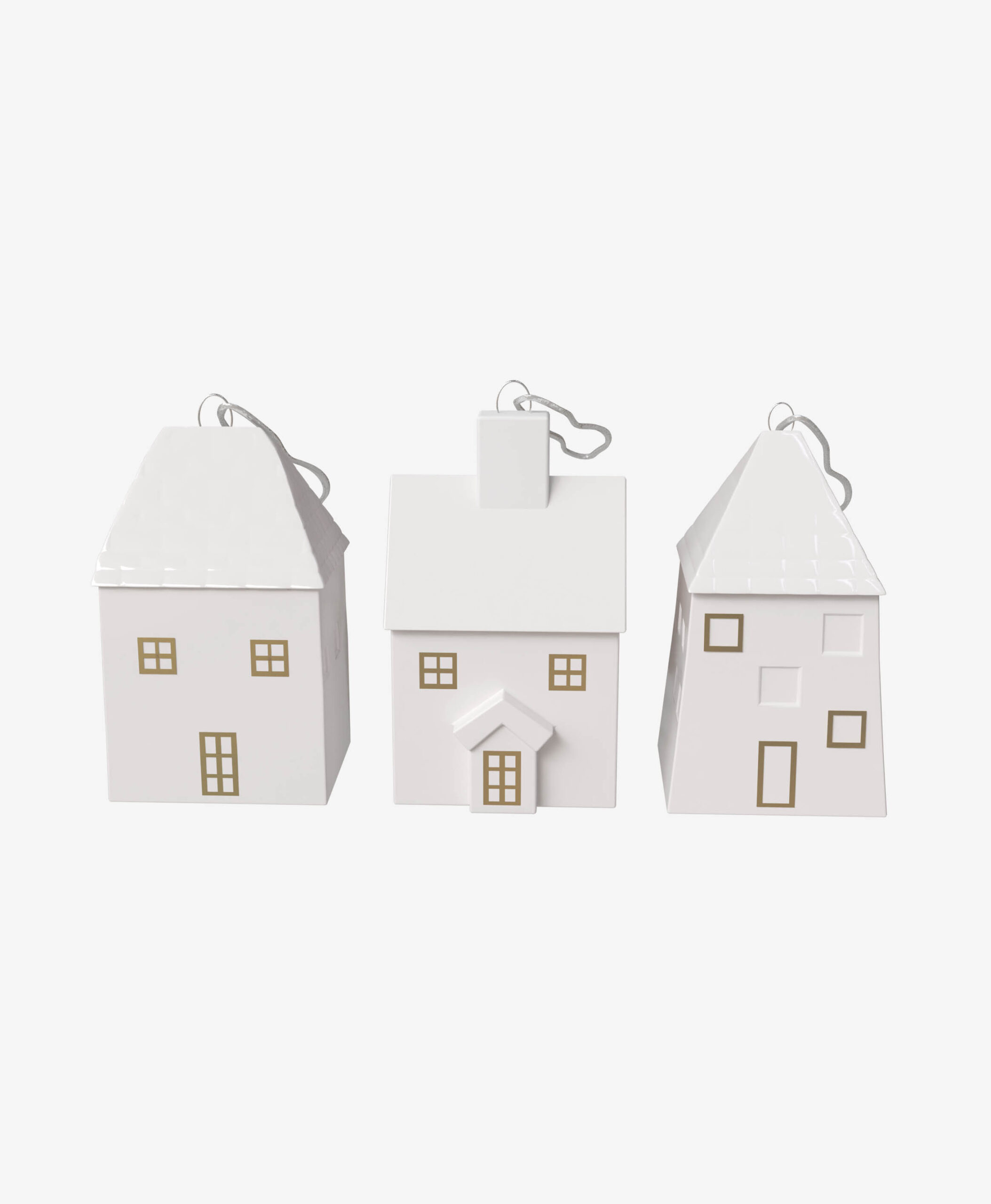 Weihnachtsbaum-Ornamente, 3er-Set