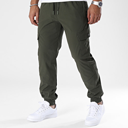 Pantalon Cargo Vert Kaki
