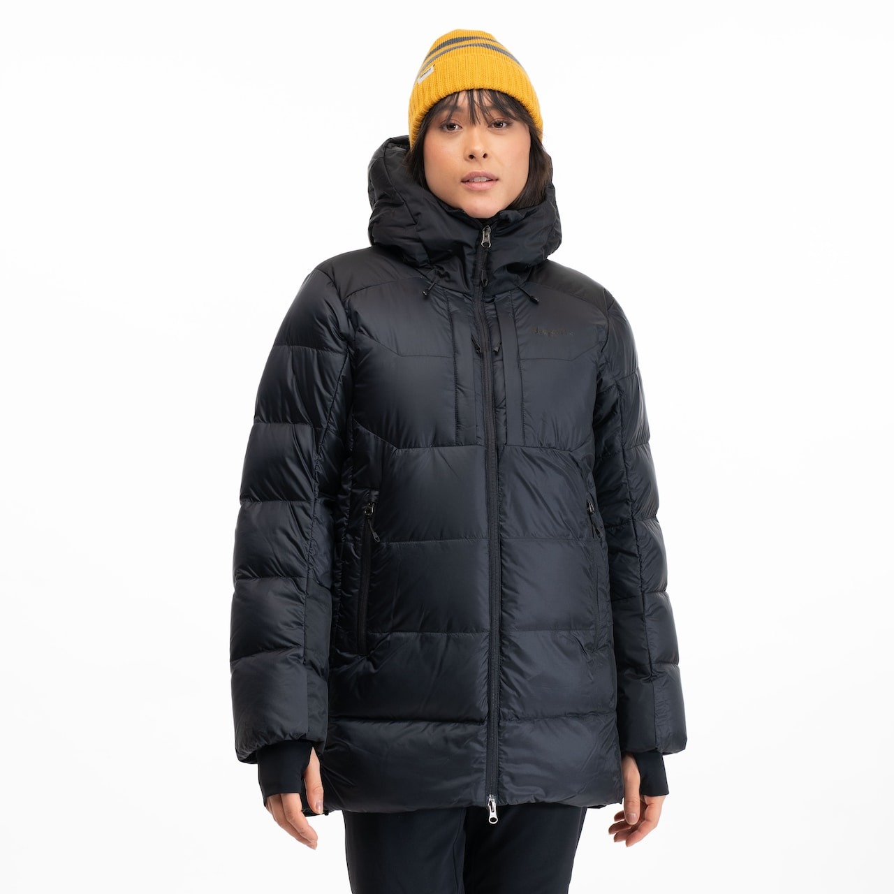 Magma Extreme Down Jacket w/Hood Unisex Black