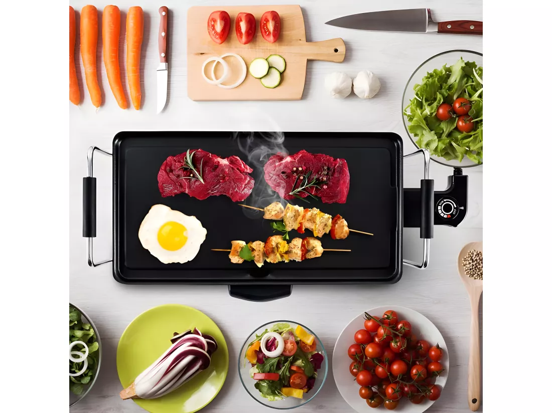 Plancha électrique Avec Revêtement Anti-adhésif Kpan De La Marque Kitchencook